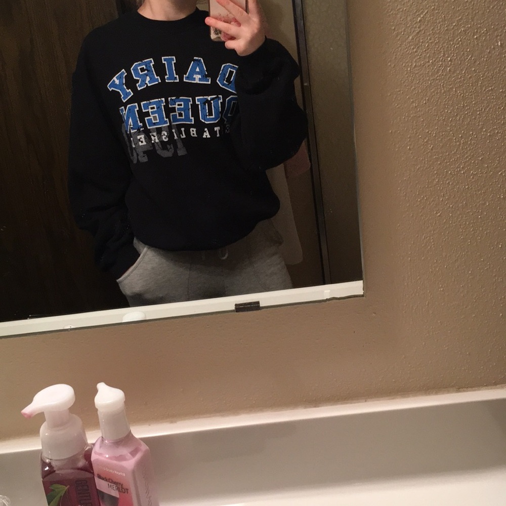 “Dairy Queen” sweatshirt